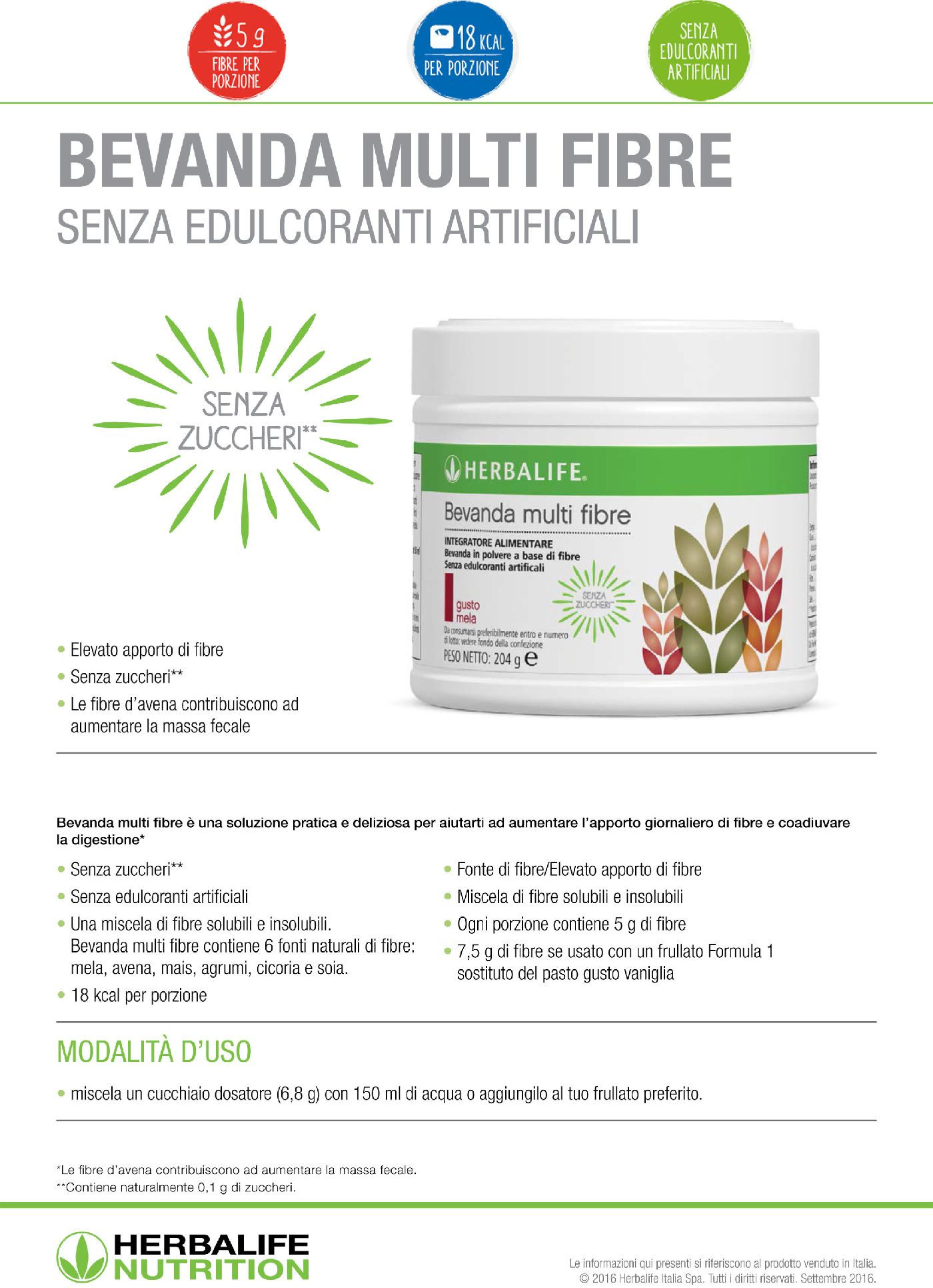 fibre intestino digestione avena mela mais cicoria soia agrumi