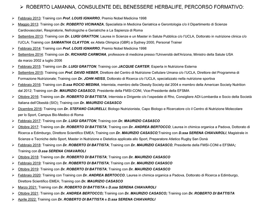 Percorso Formativo